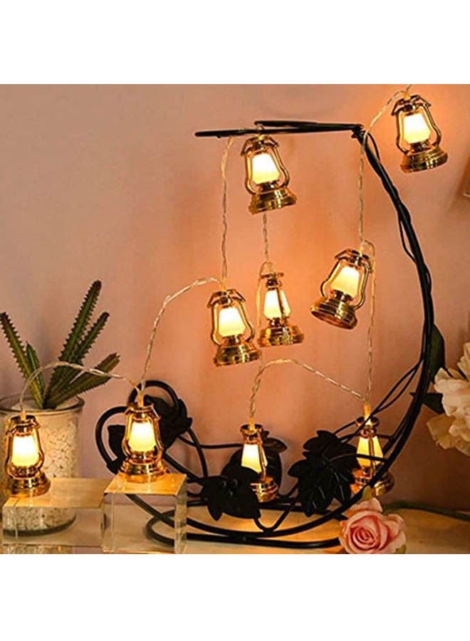 Generic 10 Led Syria Branch Copper Diecast Ramadan Decoration Gold  - Image 1