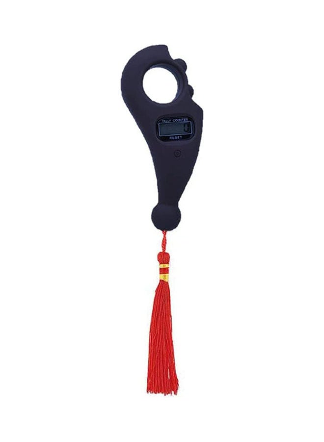 Generic Finger Digital Counter-Islamic Tasbih Bead Portable Rotating Prayer With Tasbeeh E-Rosary 