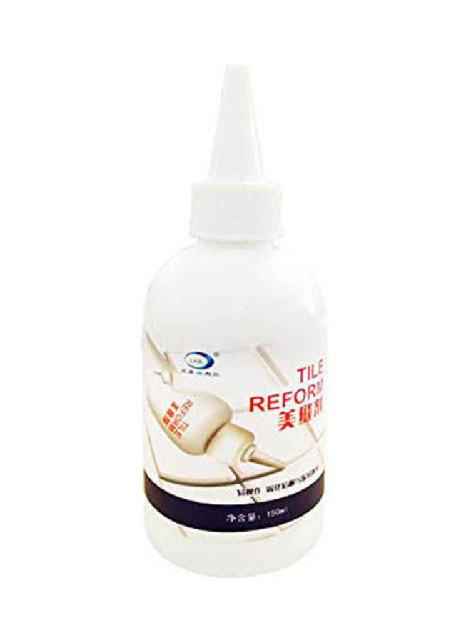 FJ Tiling Tile Repair Gap Refill Agent Reform Coating Mold Cleaner Sealer Repair Glue White 150ml - Image 1
