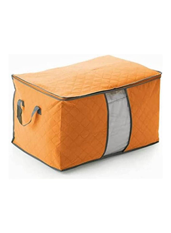 2 Piece Cabotini Clothes Blanket Storage Bag Orange  - Image 2