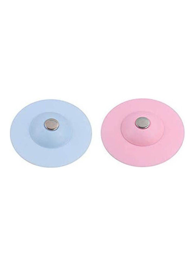 Generic - Shower Drain Stopper Floor Drain Rubber Circle Silicone Plug For Shower Bathtub Plug Bathroom Leakage-Proof Drain Pvc Multicolour 10cm - Image 1