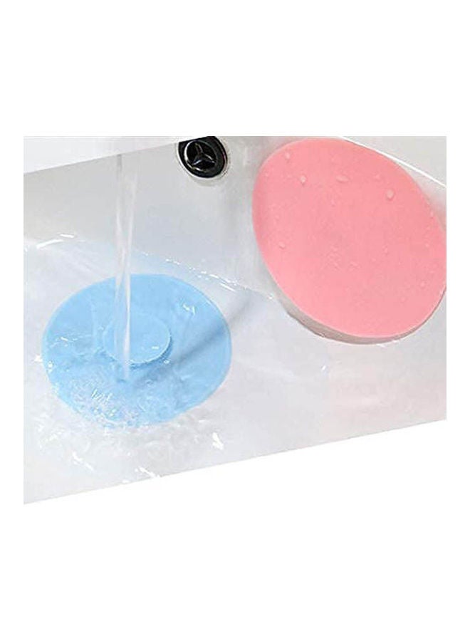 Generic - Shower Drain Stopper Floor Drain Rubber Circle Silicone Plug For Shower Bathtub Plug Bathroom Leakage-Proof Drain Pvc Multicolour 10cm - Image 1