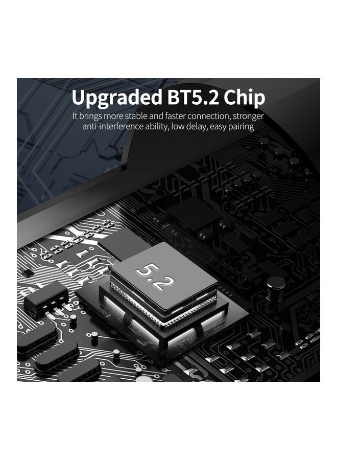 نوكيا سماعات أذن داخلية لاسلكية تدعم خاصية البلوتوث أسود - Image 5