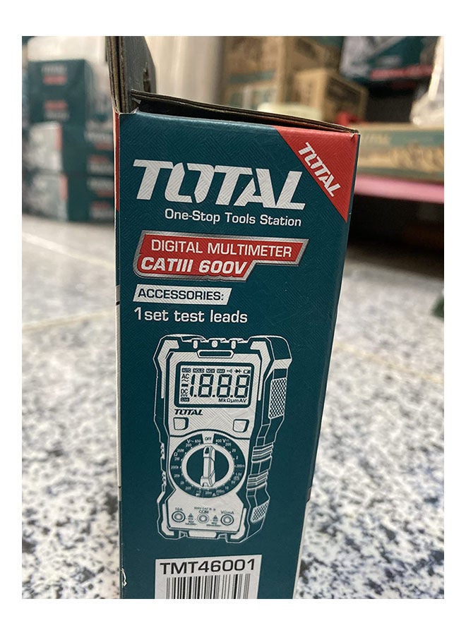 TOTAL - Tmt46001 Digital Multimeter 600V Blue - Image 1