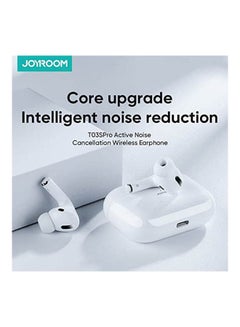 JOYROOM Pro Tws Bluetooth Noise Cancelling Technology Earphones With Microphone White  - Image 2