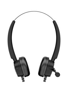 HP Stereo Headphone With Microphone Black  - Image 3