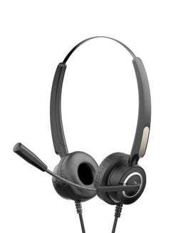 HP Stereo Headphone With Microphone Black  - Image 4