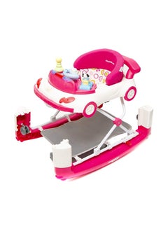 Mamalove Baby Foldable Car Shaped Walker With Height Adjustment And Comfortabe Back Support  - Image 5