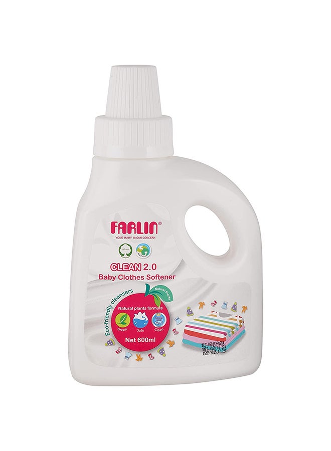 FARLIN Clean 2.0 Gentle Daily Baby Cloth Softener, Concentrated Liquid, Soft and Breathable  - Image 1