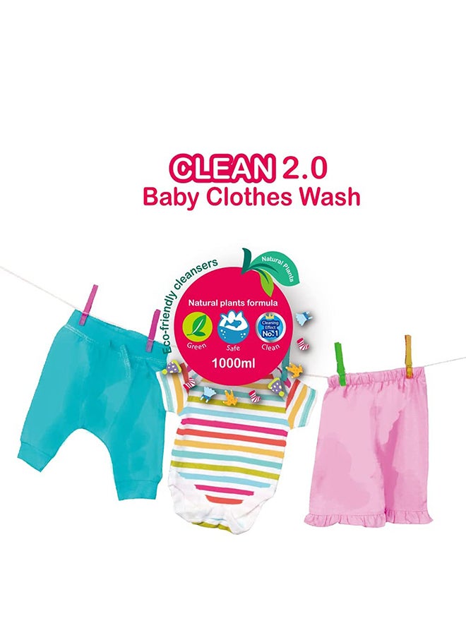 FARLIN Clean 2.0 Gentle Daily Baby Cloth Softener, Concentrated Liquid, Soft and Breathable  - Image 5