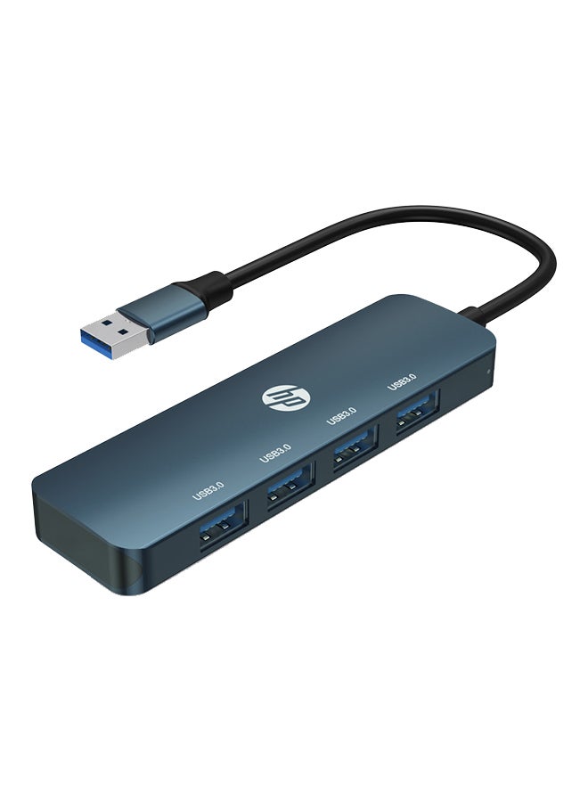 HP USB Adapter To USB 3.0 4 Connector Space Grey  - Image 1