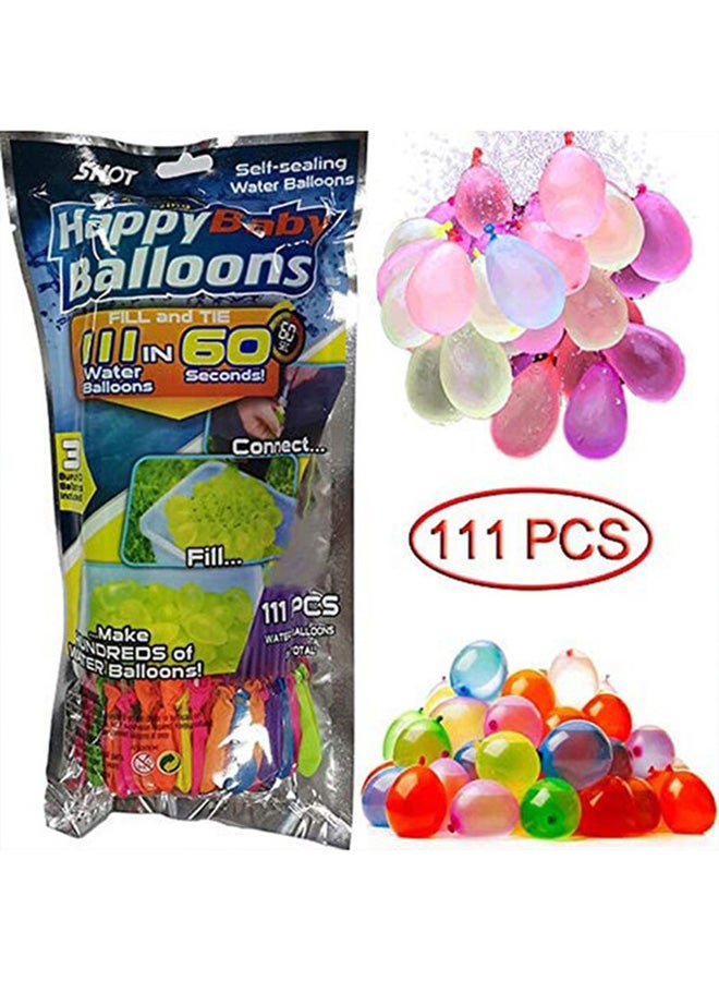 Generic - 111-Pieces Durable Sturdy Premium Quality Water Balloons - Image 1