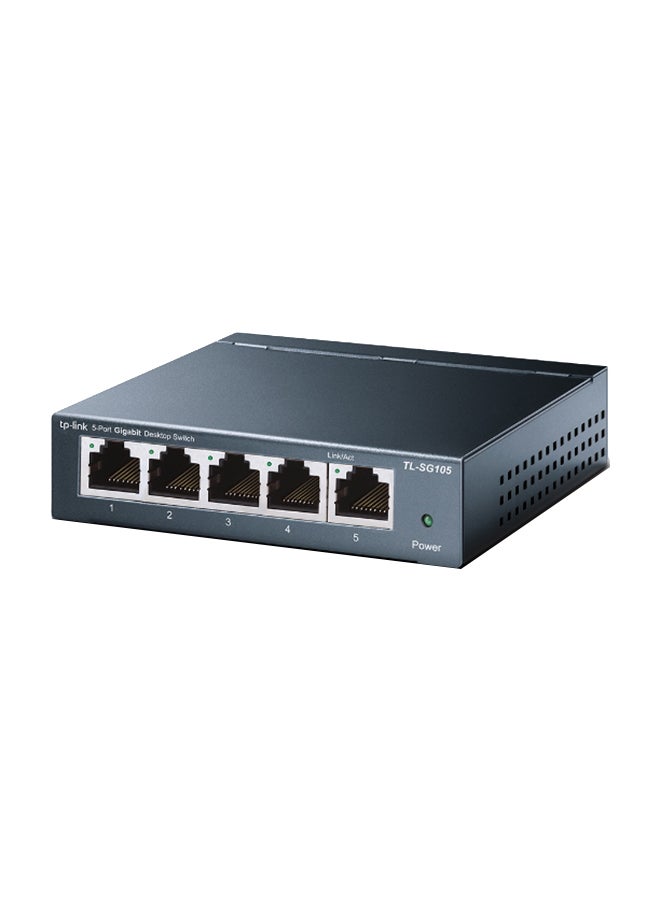 TP-LINK - 5-Port Gigabit Desktop Switch TL-SG105 Green - Image 1