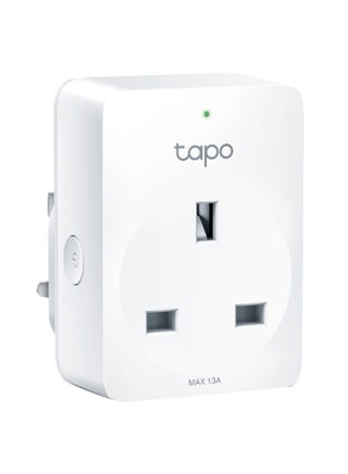 Mini Smart Wi-Fi Socket, Remote Control, Energy Monitoring, Flame-Retardant, Works With Alexa & Google, Tapo P110 White - v1647246189/N52861282A_1