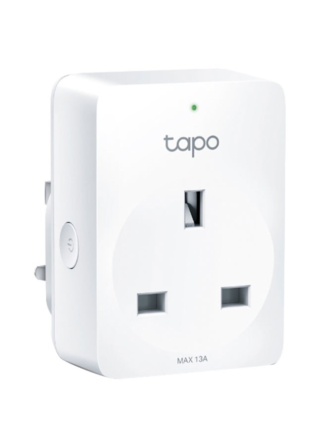 TP-LINK - Mini Smart Wi-Fi Socket, Remote Control, Energy Monitoring, Flame-Retardant, Works With Alexa & Google, Tapo P110 White - Image 1