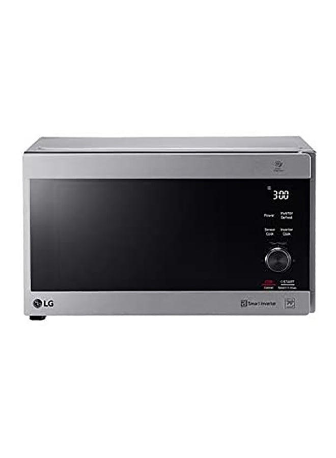 إل جي New Chef Inverter Microwave With Grill MH8265CIS Steel Silver  - Image 1