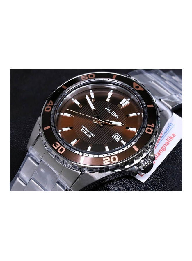 ألبا Men's Stainless Steel Analog Watch AS9M89X - Image 3