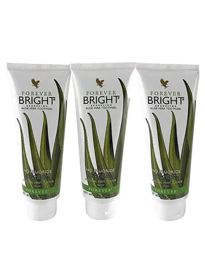 Forever Living - 3-Piece Bright Aloe Vera Tooth Gel Set - Image 1