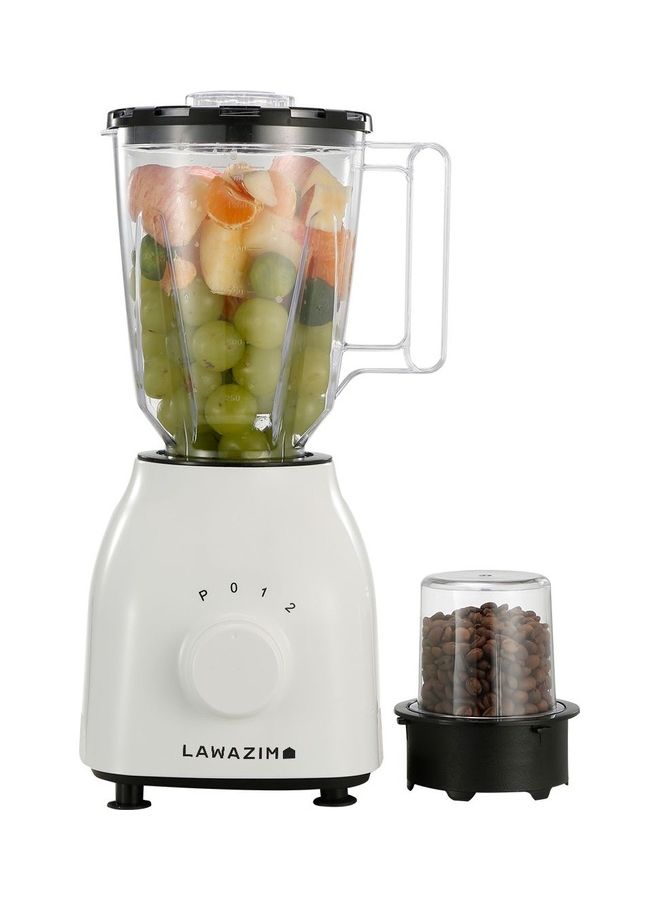 LAWAZIM Electric Blender 400 W 50040 White  - Image 2