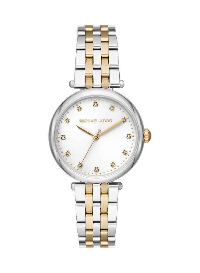 Michael Kors Women's Analog Round Wrist Watch With Stainless Steel Strap MK4569 