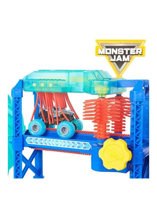 Monster Jam 1:64 Megalodon Monster Wash Playset 12.13 x 24 x 5cm - Image 4
