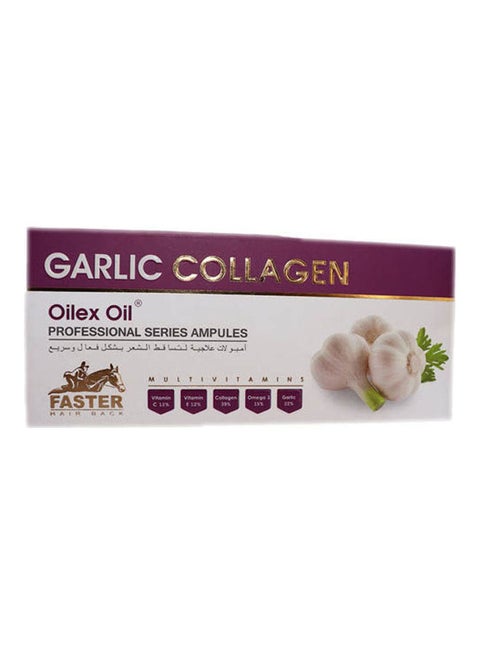 Garlic Collagen Oilex Oil Professional Series Ampules Multicolour