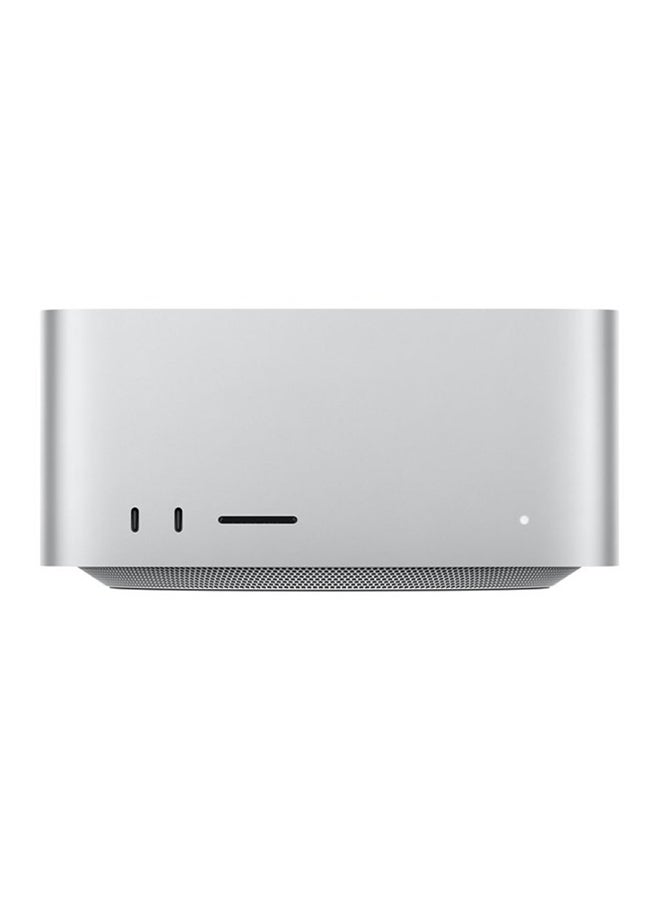 Apple - Mac Studio Apple M1 Max chip with 10‑core CPU and 24‑core GPU 32GB RAM 512GB SSD english_arabic Silver - Image 1