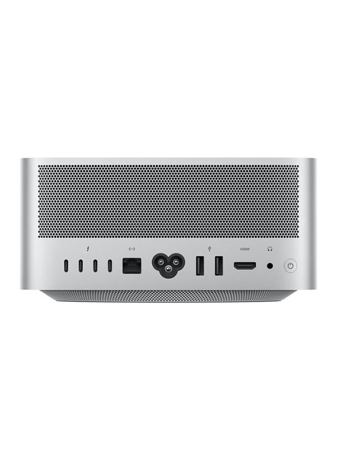 Apple - Mac Studio Apple M1 Max chip with 10‑core CPU and 24‑core GPU 32GB RAM 512GB SSD english_arabic Silver - Image 1