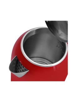 GEEPAS Double Layer Electric Kettle Cordless Water /Tea Kettle with  Stainless Steel Double Wall, Auto Shut-Off & Boil-Dry Protection | Ideal for Coffee, Tea, Water & More | 2 Years Warranty 1.7 L 1800 W GK38013 Red/Black  - Image 5