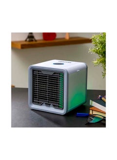 Mini Air Cooler | 750 ml Easy-Fill Water Tank That Lasts Up To 8 Hours | 3 Speed Options | LED Night Light, Freon-Free, Energy-Efficient And Eco-Friendly, 7 Different Colors Lights With Color-Cycle Option 750 ml GAC16015 White/multi color - v1647255544/N50378258A_2