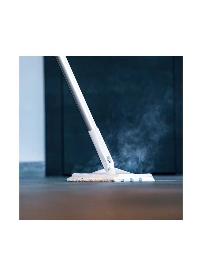 GEEPAS - 5 in 1 Electric Multi Functional Steam Mop With Jet Volume 20g/Minute, Removable Water Tank, 5- Meter Extra Long Power Cord, Highly Durable & Ergonomic Handheld Stick 1550.0 W GSM63045 White - Image 1