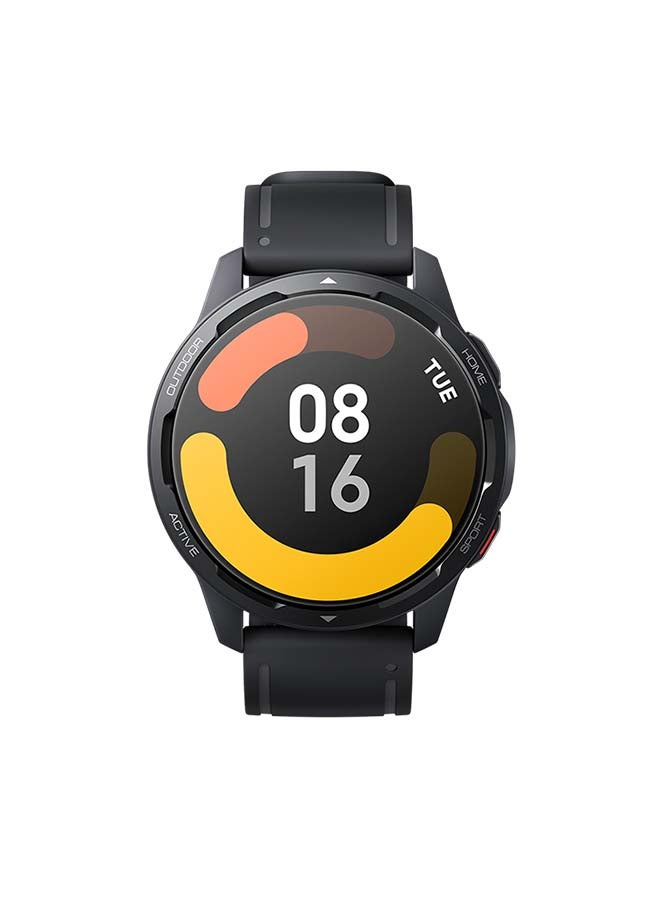 Xiaomi - Watch S1 Active 1.43" Touch Screen AMOLED Display 5ATM Water Resistant 12 Days Battery Life GPS 117 Fitness Modes 200+ Bluetooth Phone Call NFC Support Space Black - Image 1