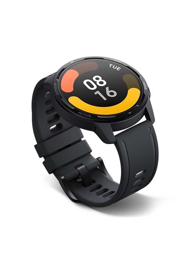 Xiaomi - Watch S1 Active 1.43" Touch Screen AMOLED Display 5ATM Water Resistant 12 Days Battery Life GPS 117 Fitness Modes 200+ Bluetooth Phone Call NFC Support Space Black - Image 1