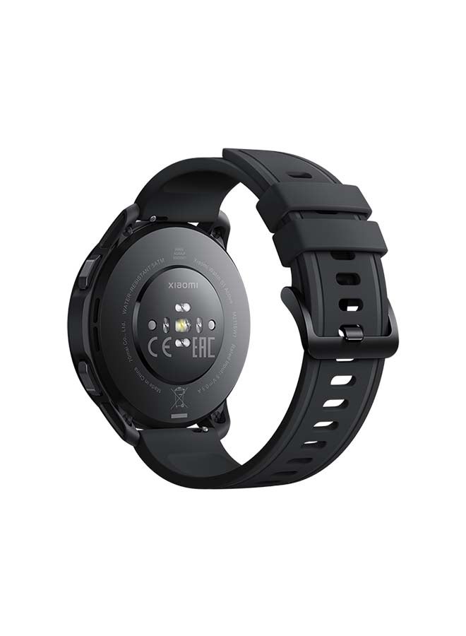 Xiaomi - Watch S1 Active 1.43" Touch Screen AMOLED Display 5ATM Water Resistant 12 Days Battery Life GPS 117 Fitness Modes 200+ Bluetooth Phone Call NFC Support Space Black - Image 1