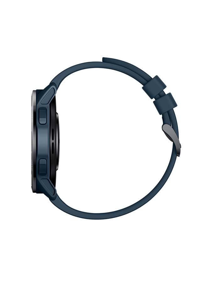 Xiaomi - Watch S1 Active 1.43" Touch Screen AMOLED Display 5ATM Water Resistant 12 Days Battery Life GPS 117 Fitness Modes 200+ Watch Faces Bluetooth Phone Call NFC Support Ocean Blue - Image 1