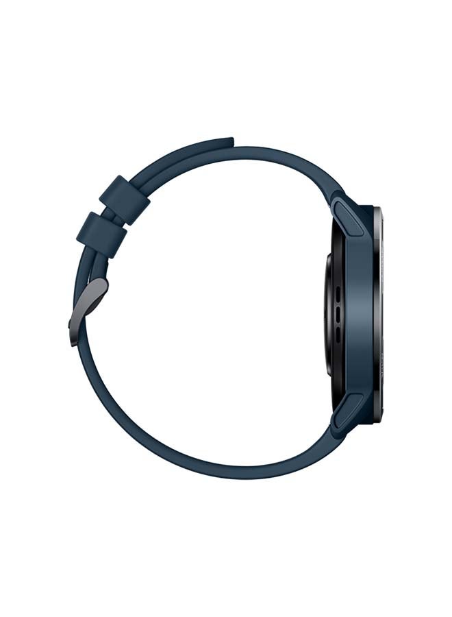 Xiaomi - Watch S1 Active 1.43" Touch Screen AMOLED Display 5ATM Water Resistant 12 Days Battery Life GPS 117 Fitness Modes 200+ Watch Faces Bluetooth Phone Call NFC Support Ocean Blue - Image 1