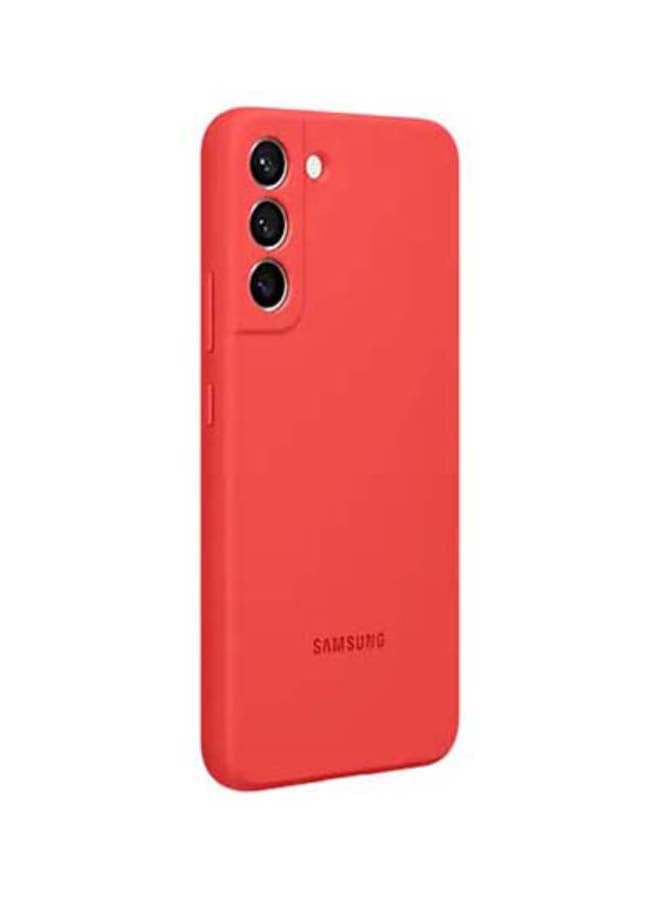 Samsung Protective Silicone Case Cover For S22 Plus glow red - Image 3