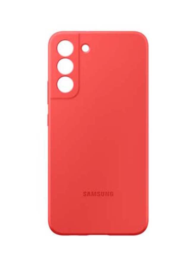 Samsung Protective Silicone Case Cover For S22 Plus glow red - Image 4