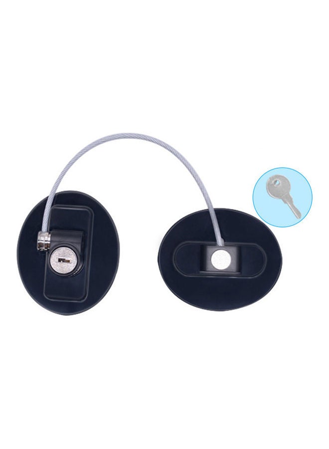 Refrigerator Window Door And Cupboard Cabinet Adhesive Children Safety Lock - Image 1