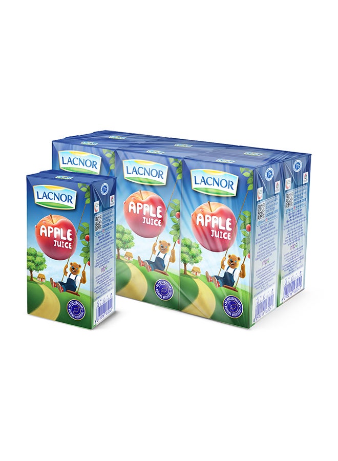 Lacnor - Apple Juice 125ml Pack of 6 - Image 1