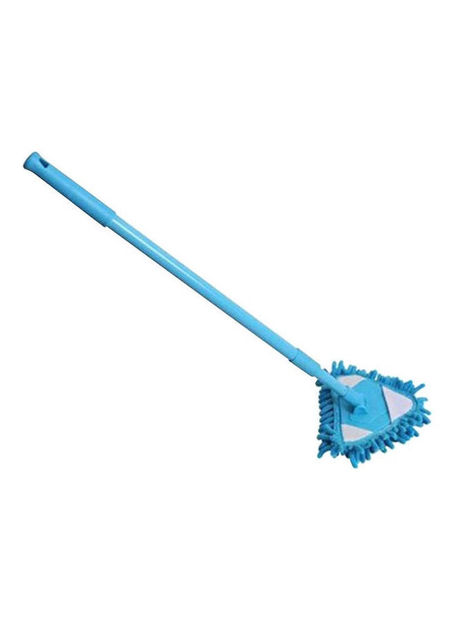 Extendable Triangle Mop 180 Degree Rotatable Adjustable Blue 90cm