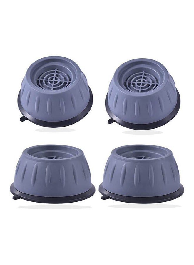 Generic Anti Vibration Pads For Universal Washing Machine Universal Foot Base Grey  - Image 1