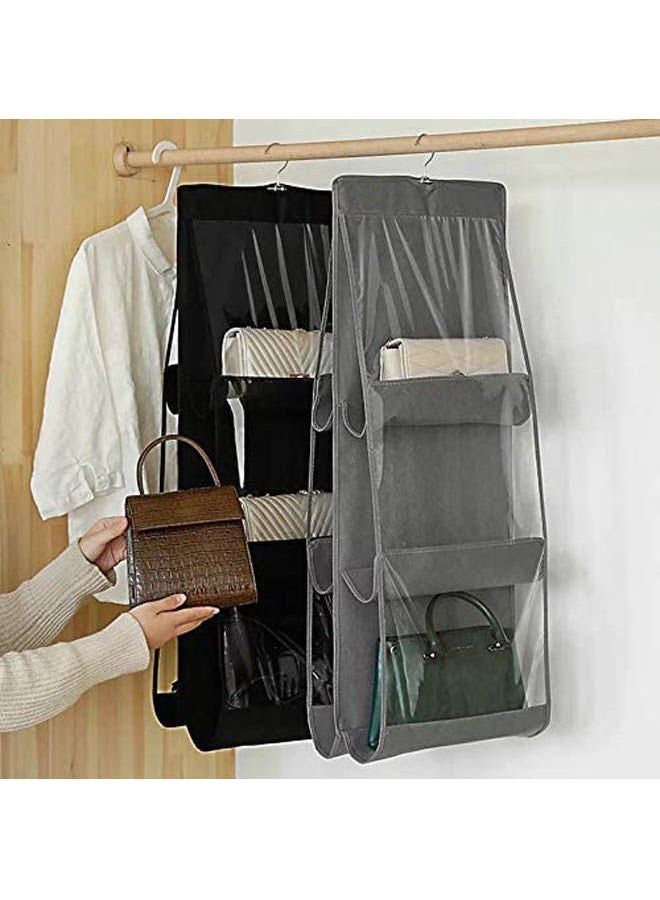 Generic Hanging Purse Handbag Organizer Multicolor 85x34cm  - Image 2