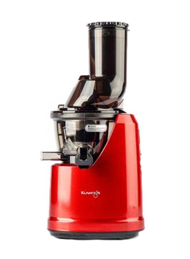 Kuvings - Whole Slow Juicer With Wide Feeding Tube 400 ml 240 W KV-NS-1721CBC2-RD Red 400 ml 1000 W KV-NS-1721CBC2-RD Red - Image 1