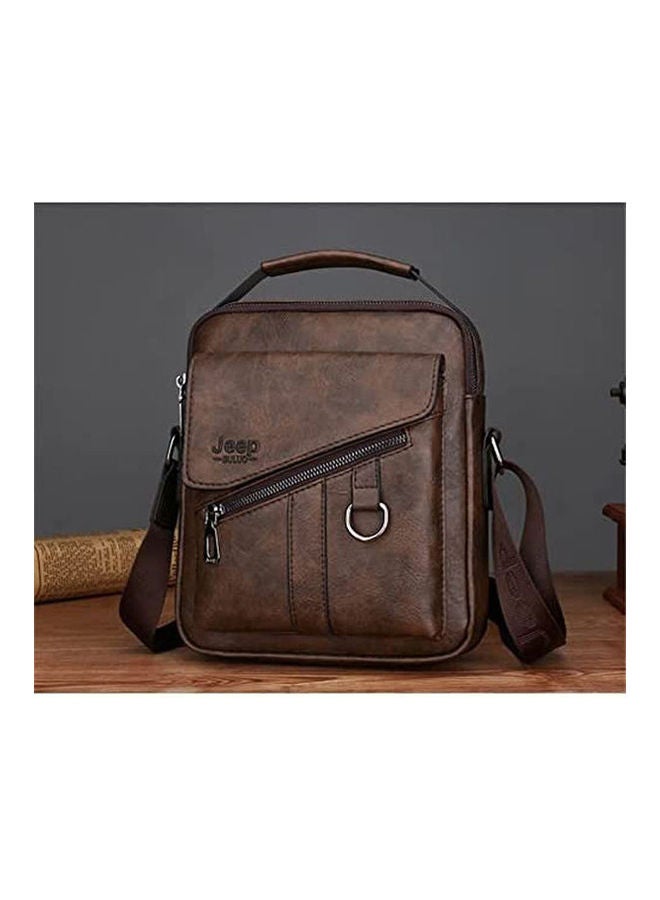 Jeep Buluo Casual Crossbody Bag Brown  - Image 2