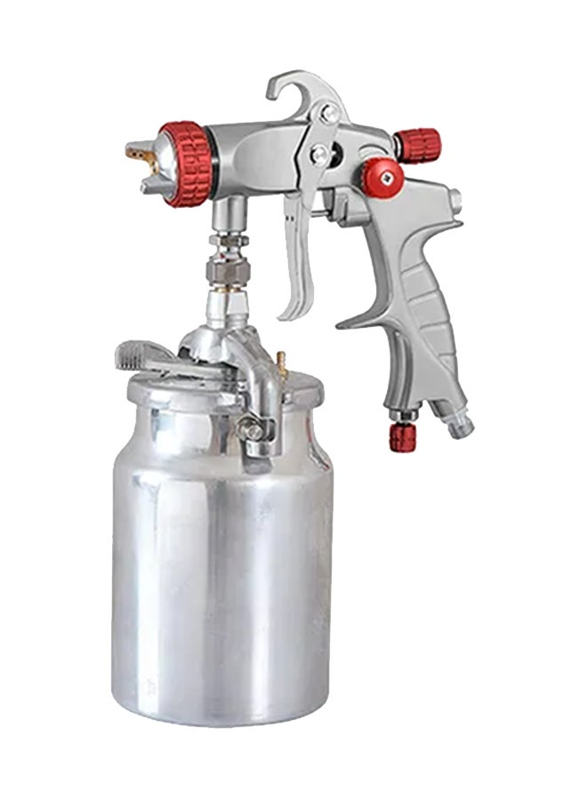 كراون بخاخ طلاء هوائي نوع HVLP من مجموعة اكويبمنت فضي 1000ملليلتر