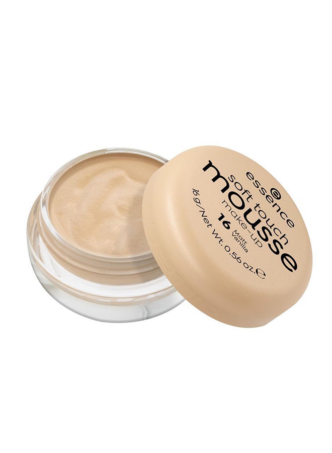 Essence - Soft Touch Mousse Make-Up 16 matt vanilla - Image 1