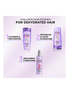 L'OREAL PARIS L'OREAL PARIS Elvive Hyaluron Moisture 72H Moisture Sealing Conditioner Purple 200.0ml  - Image 5