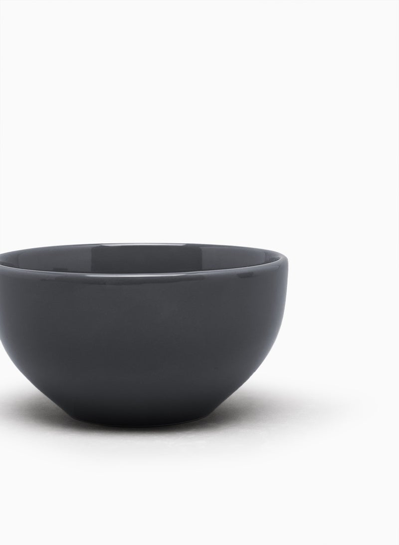 Noon East 4-Piece Stoneware Bowls Set Medium Grey 5.5inch  - Image 2