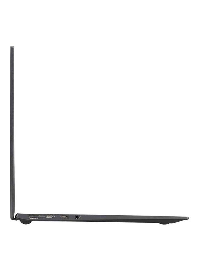 إل جي - لابتوب جرام بشاشة مقاس 16 بوصة بدقة رباعية عالية الوضوح ومعالج كور i7-1165G7 من الجيل الحادي عشر/ ذاكرة رام سعة 16 جيجابايت/ محرك أقراص SSD سعة 1 تيرابايت/ بطاقة رسومات إنتل أيريس XE/ نظام تشغيل ويندوز 10 هوم (64 بت) الإنجليزية/العربية أسود - Image 1